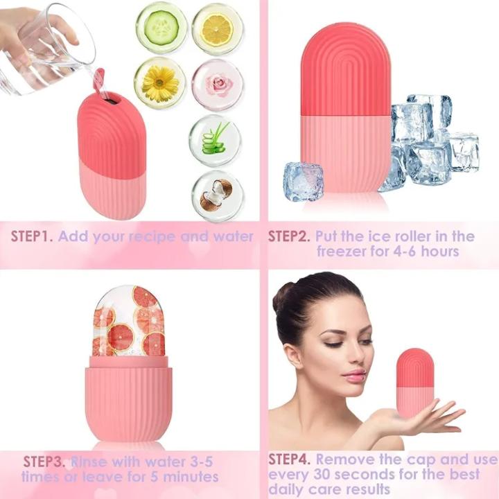 Silicone Ice Roller Cool & Refresh Skin