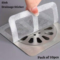 Pack of 10pcs Sink Drainage Stickers