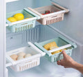Adjustable Fridge & Kitchen Plastic Basket Food & Cutlery Storage Basket