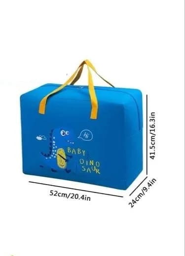 Baby Dinosaur Cloth Organizer and Storage Box Large Size Childbirth Bag Foldable Travel Duffel Bag Tox Box