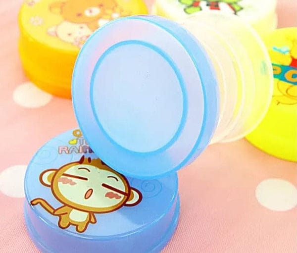 Portable Folding Collapsible Magic Cup Folding Glass Portable Folding Collapsible Magic Cup Folding Glass | Folding Magic Cup For Kids | Cartoon Printed Plastic Foldable Magic Cup For Boys & Girls