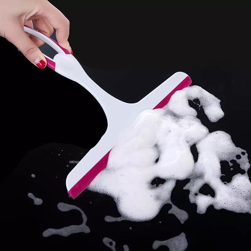 Squeegee Rubber Window Wiper Cleaner Washer for Car Glass & Kitchen Mini Wiper