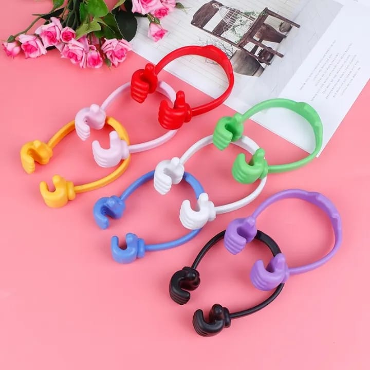 Ok Stand Tabletop Hand Shaped Fun Mobile Cell Phone Stand Holder for Desk Table Mobile Holder