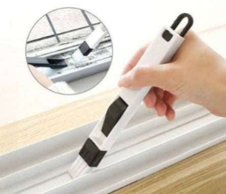 Multifunction Computer Window Cleaning Brush Window Groove Keyboard Cleaner Nook Cranny Dust Shovel Window Track Cleaner