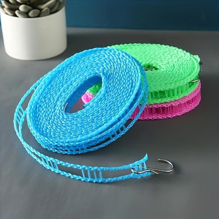 Plastic Cloth Hanging Rope Clothesline - 5 Meters