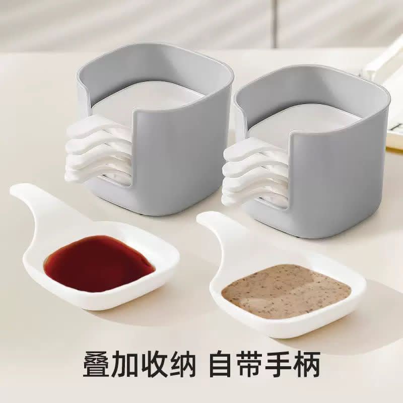 1 Set of 6 Pieces Food Sauce Dishes – Tomato Shape Dipping Bowls for Snacks, Chutney, Cheese, Fruits & Steak Sauce | Small Plates for Seasoning & Food Storage | Ideal Kitchen & Restaurant Serving Supplies for Everyday Us