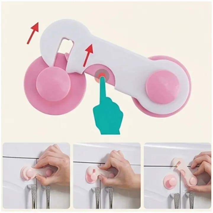 FRAKIN Child Baby Safety Locks Drawer Cabinets Fridge Locks Furniture Blockers Doors Baby Safety Lock Security Toddler Safety