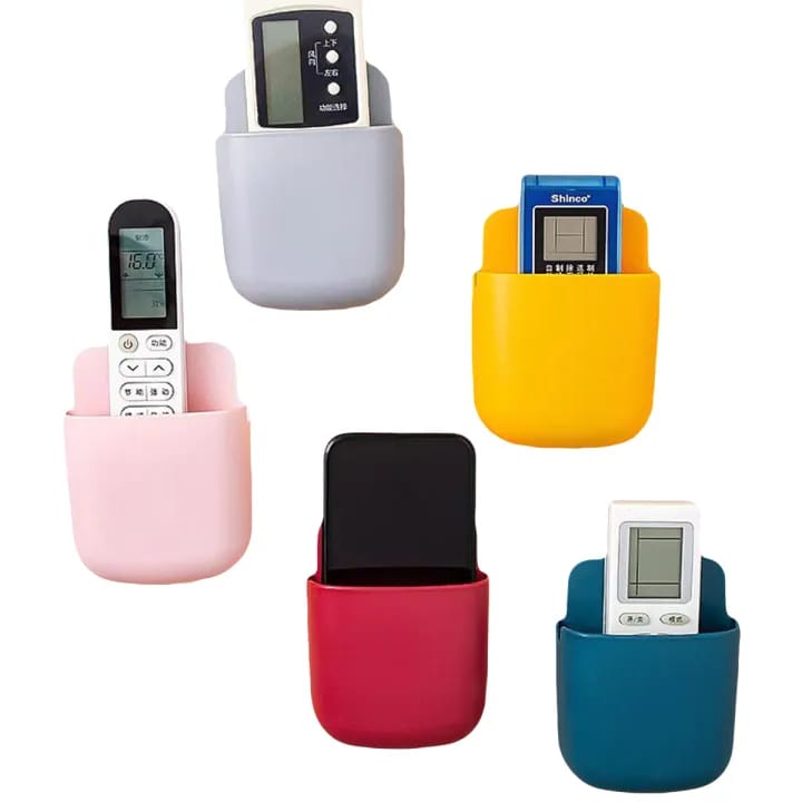 Mobile charging stand remote holder self-adhesive wall mounted pen holder, Mobile phone holder, ac remote control holder, tv remote holder, mobile stand, remote stand
