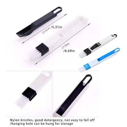 Multifunction Computer Window Cleaning Brush Window Groove Keyboard Cleaner Nook Cranny Dust Shovel Window Track Cleaner