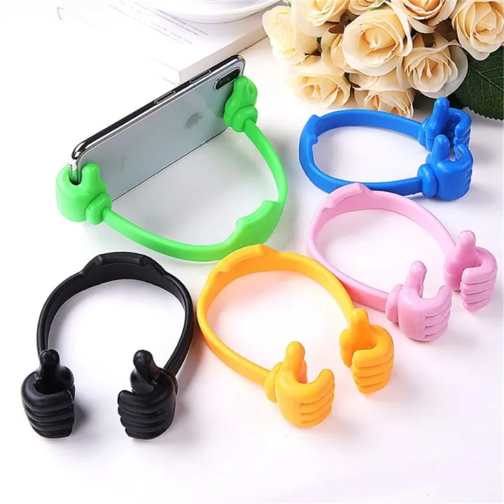 Ok Stand Tabletop Hand Shaped Fun Mobile Cell Phone Stand Holder for Desk Table Mobile Holder